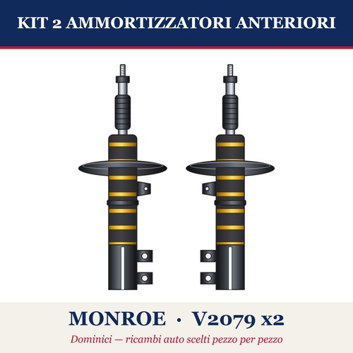 Kit ammortizzatori anteriori - ammortizzatori,