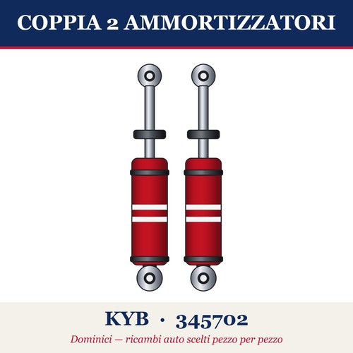 Coppia ammortizzatori kyb - 2,