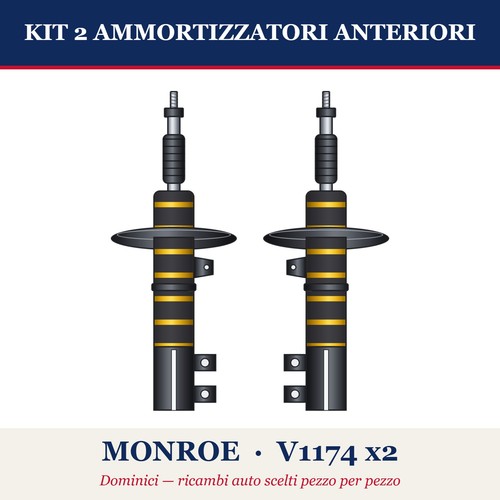 Kit ammortizzatori anteriori - kit,
