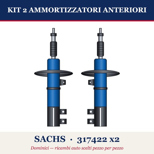 Kit ammortizzatori anteriori - kit,