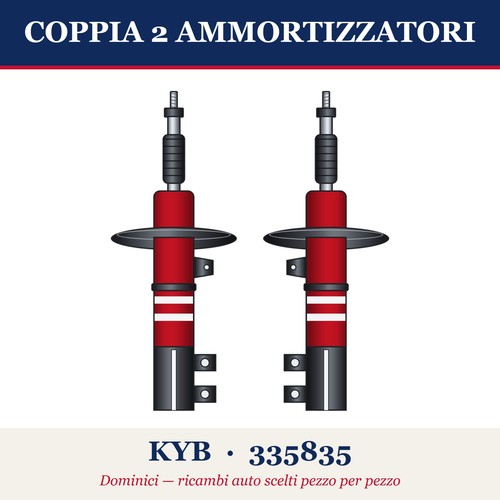 Coppia ammortizzatori kyb - 2,