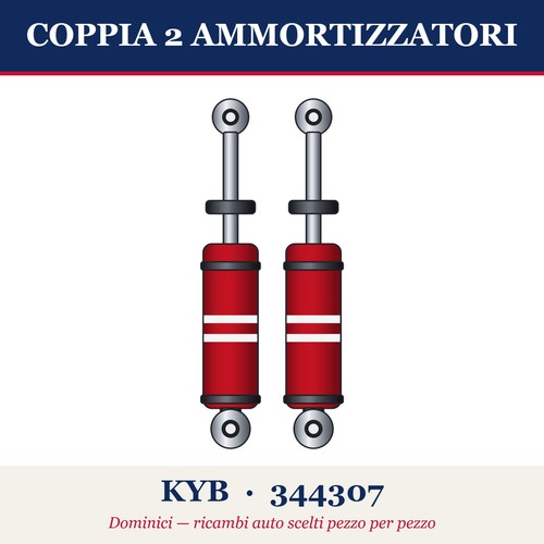 Coppia ammortizzatori kyb - coppia,